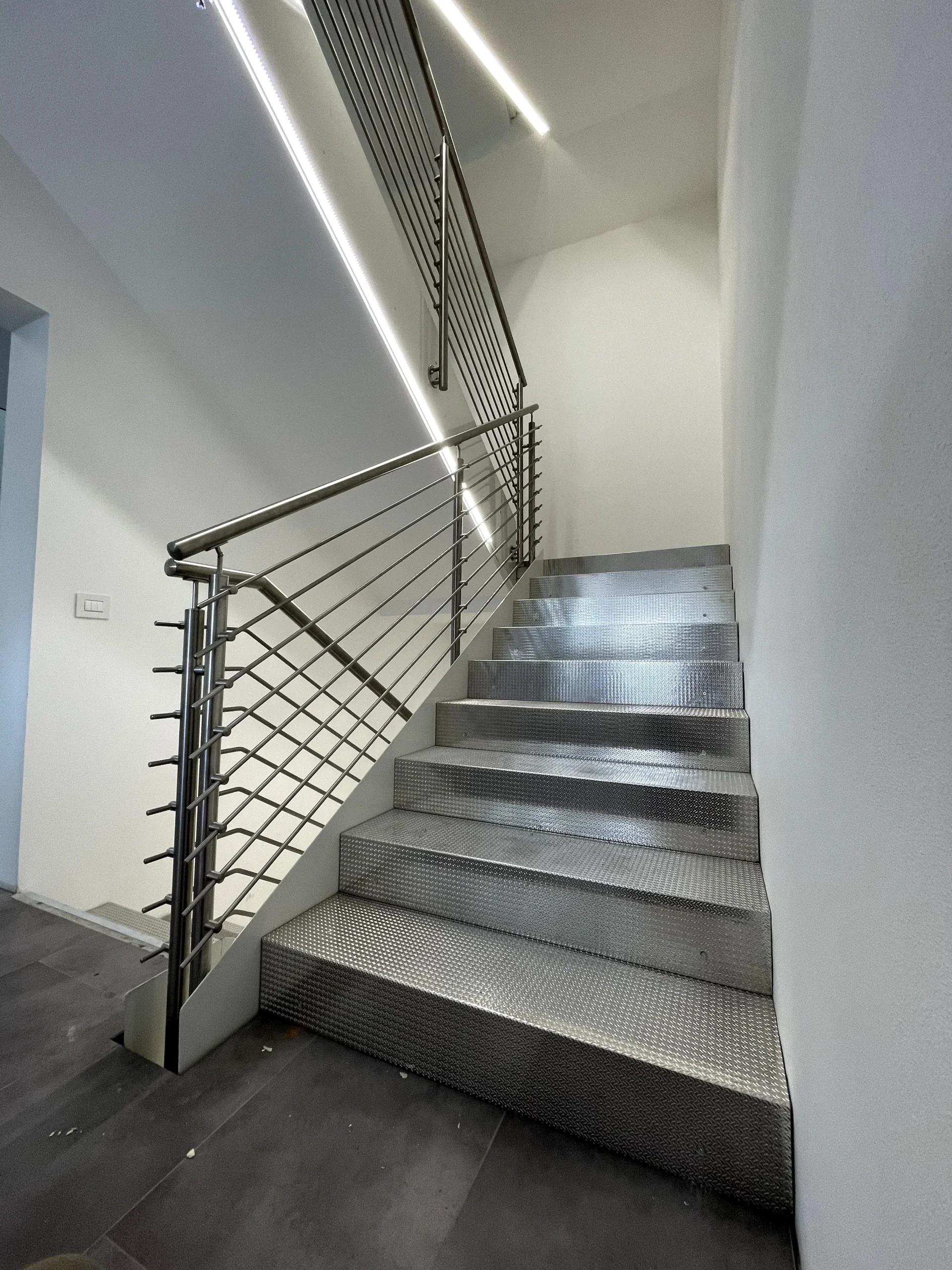 Parapetto in acciaio inox